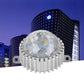 Exterior Building 2800K 3500K 4500K 6000K LED Point Light 24V 80mm Outdoor LED Pixel Light IP65 Waterproof LED Dot Light