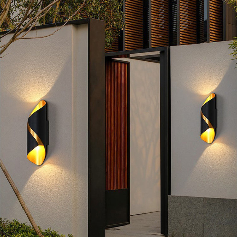 Outdoor Garden Lighting Led Wall Lamp Up and Down White Lamps Power Chip Warm Bracket Wall Light