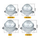 Exterior Building 2800K 3500K 4500K 6000K LED Point Light 24V 80mm Outdoor LED Pixel Light IP65 Waterproof LED Dot Light