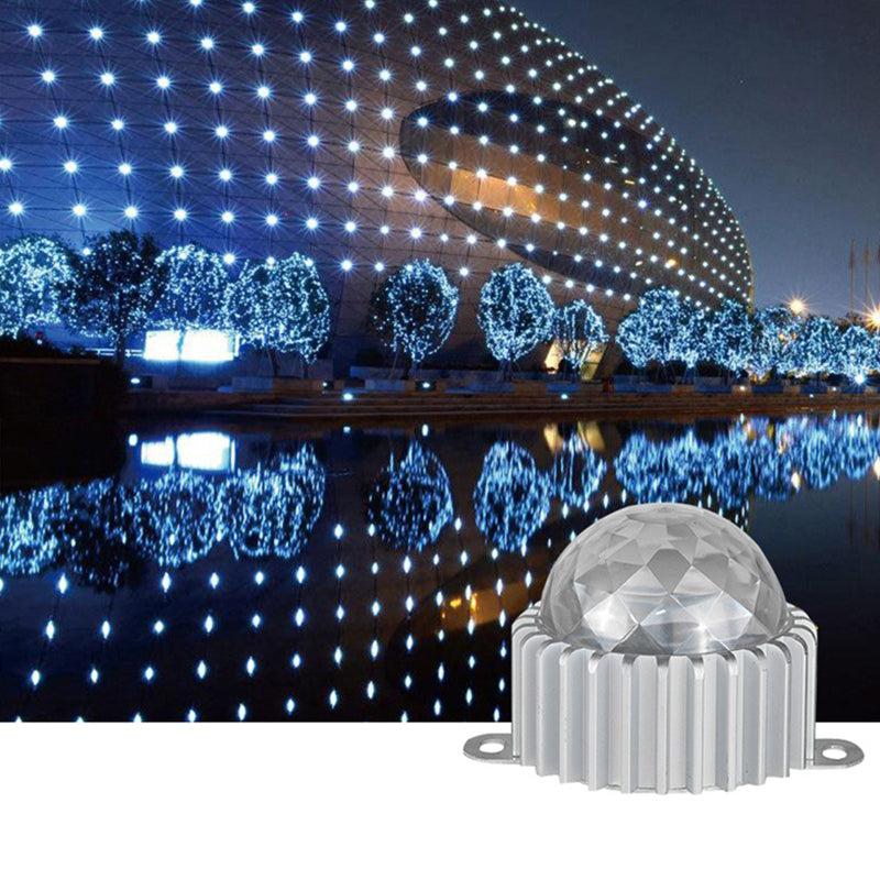 Exterior Building 2800K 3500K 4500K 6000K LED Point Light 24V 80mm Outdoor LED Pixel Light IP65 Waterproof LED Dot Light