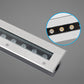 IP66 Waterproof 24V DC 6W White LED Long Strip Buried Lamp Outdoor Pavement Recessed Linear Inground Light
