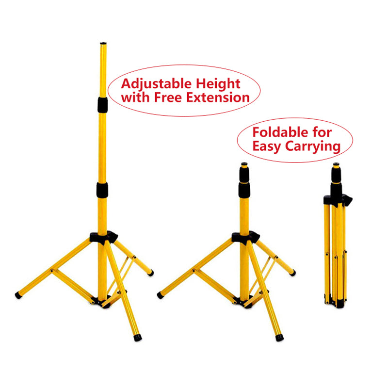 IP66 Waterproof Outdoor Tripod Stand LED Emergency Work light Portable Working Light For Stadium Construction Site FloodLight