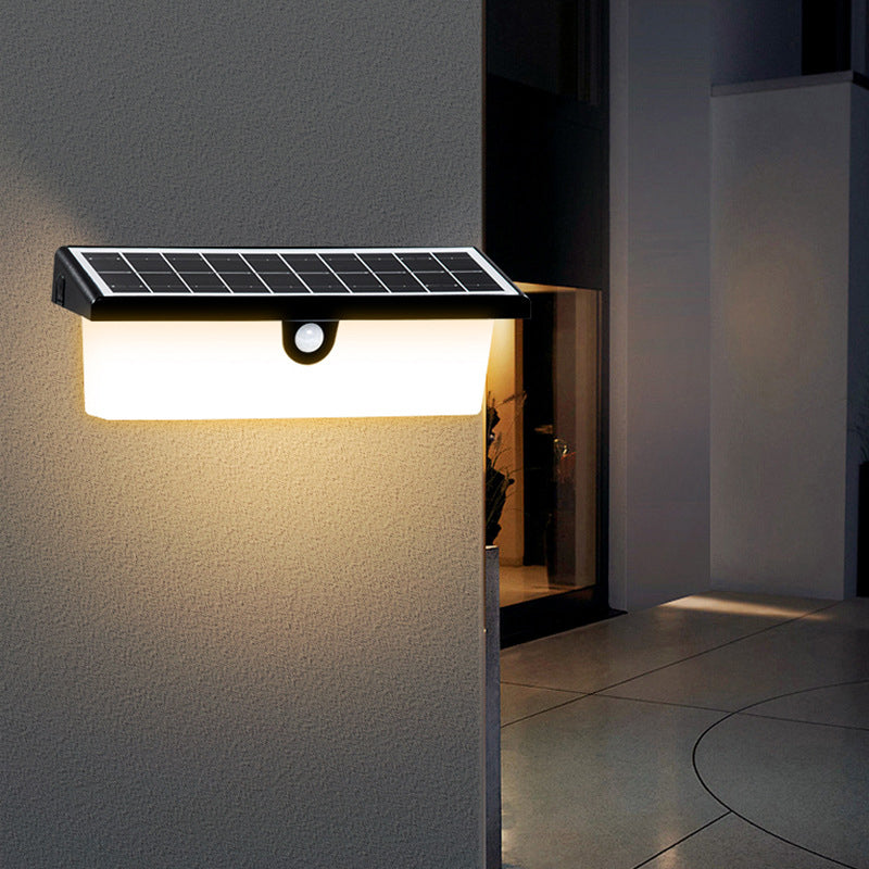 Solar Exterior Wall Mounted Lights Outdoor Wall Lamp Waterproof For Porch Balcony