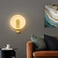 Gold Copper Sconce Light LED 3 Colors for Luxury Live Room Bedroom Decor Modern Brass Wall Lamp