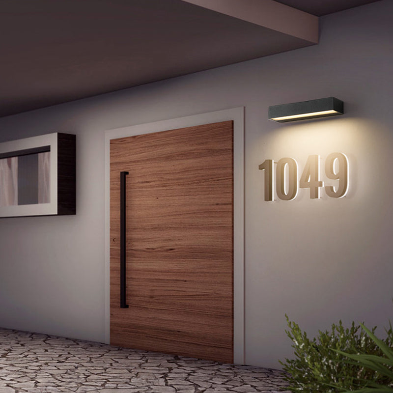 IP65 Waterproof Long Strip LED Indoor and Outdoor Wall Light for Porch