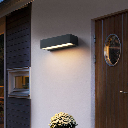 Warm White Wall Lamp Waterproof Decorative Led Modern Outdoor Lighting Wall Light