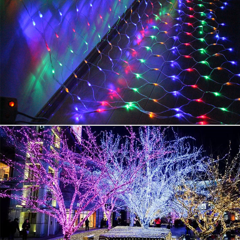 1M*2M 2M*3M Led Fishing Net Mesh String Light Outdoor Use Decorative Christmas Lighting