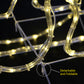 Holiday Deer Reindeer Sleigh Lamp Yard Lights Waterproof Ornaments Decoration Christmas Motif Light