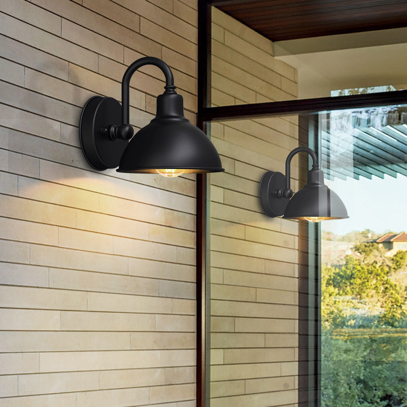 Outdoor Retro Industrial Wall Lantern lamparas de pared para exteriores Outdoor Garden Wall Light Lamp Decoration