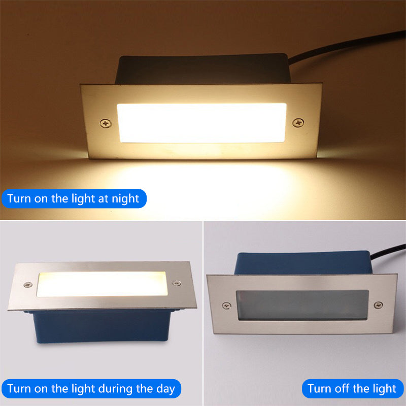 2W 3W 4W Underground Lamp Garden Porch Outdoor Wall Light LED Stair Light Recessed LED Step Light