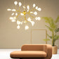 Stylish Tree Branch Chandelier Lamp Modern LED Firefly Chandelier Light Decorative Home