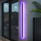 Modern Luminaire Garden Sconce Linear Ip65 Aluminum Long Strip Lamps Outdoor LED RGB Wall Light