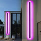 Indoor Outdoor Garden Sconce IP65 Aluminum Acrylic Long 110V RGB RGBWW 1M 1.2M 2M 2.4M Exterior Linear Strip LED Wall Light