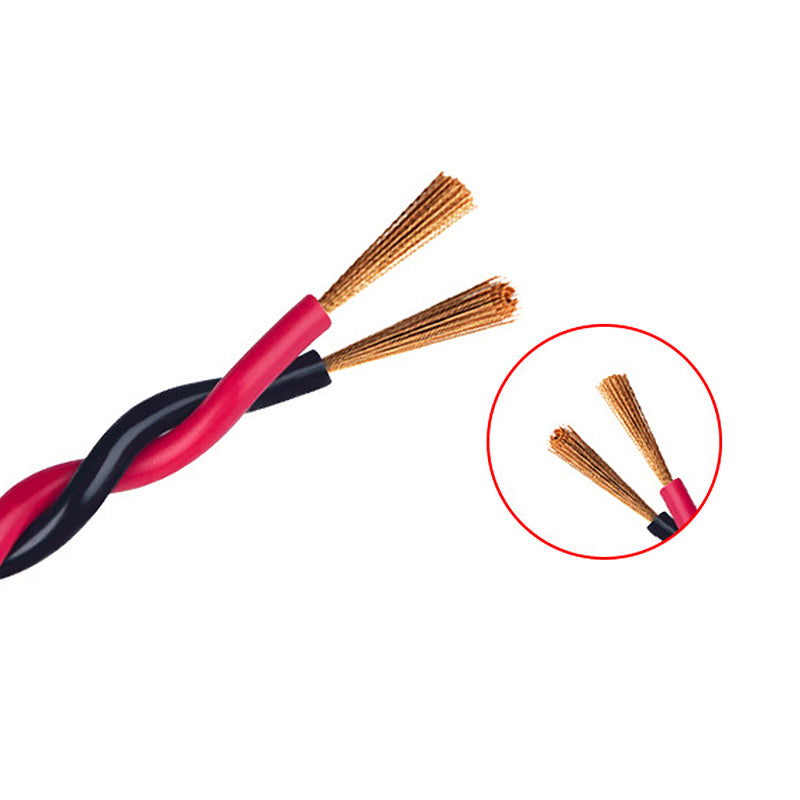 2 Core RVS Electric Cable 450/750V Coprer 0.5 0.75 1 1.5 2.5 mm PVC Insulation Flexible Twisted Wire