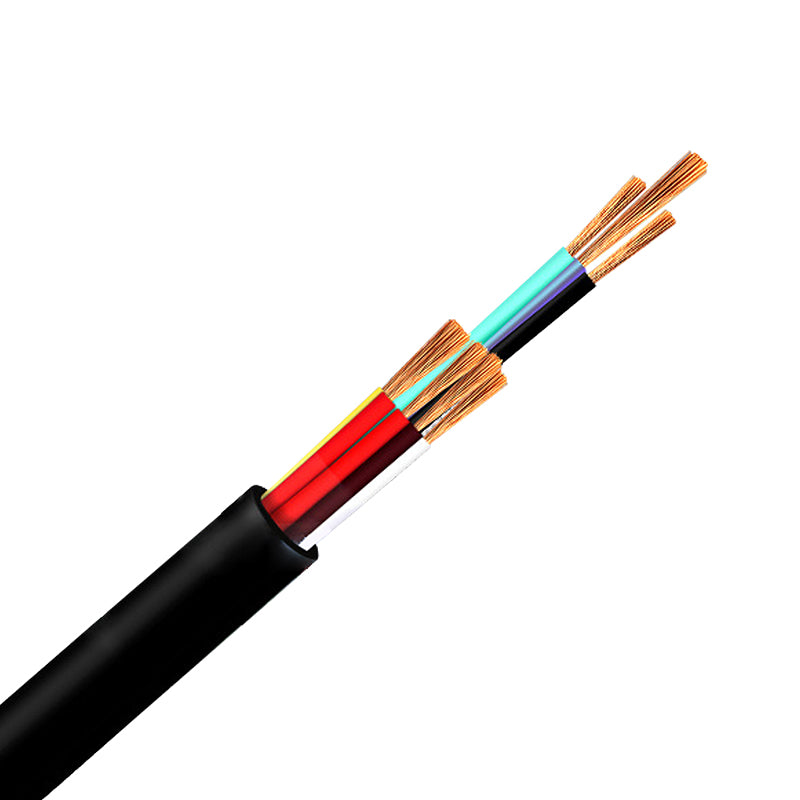 Multi Conductor Royal Cord Flexible Cable RVV 2 3 4 5 Core 0.75 1 1.5 2.5 4 6 MM Electrical Cable Wire Power Cable