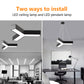 Modern LED Y-Shape Hanging Light Linear Dimming Connectable Chandeliers & Pendant Lights For Supermarket Office Gym