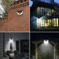 Factory Directly IP65 Solar Wall Light Outdoor Decorative Wall Lights For Home