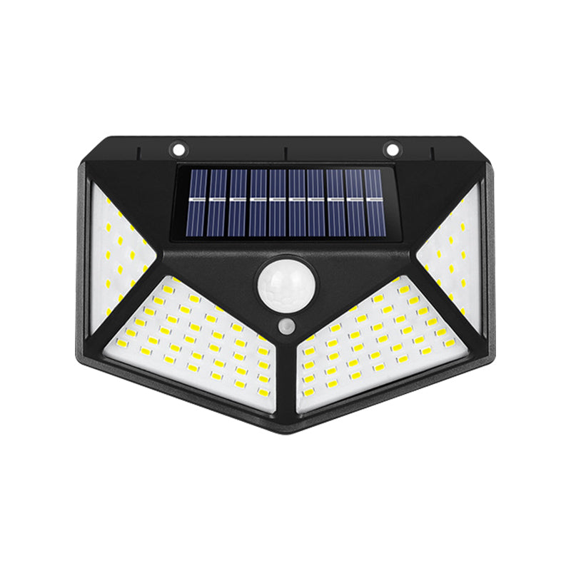 New Solar Powered Led Wall Light Outdoor Lights Wall Mounted For Garden Home