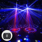 Party Lights Stage RGBW and UV 5 in 1 Mixed Lighting Magic-Ball Stage Lights for Church
