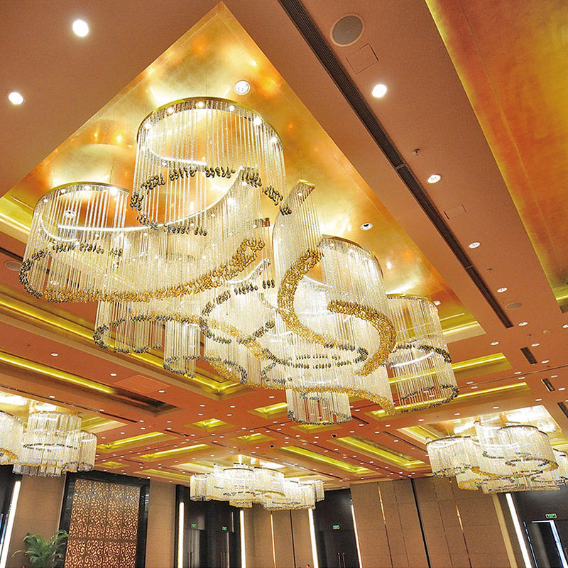 Modern Luxury Customized LED Chandelier Pendant Light