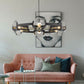 Factory Wholesale Modern Round Lamps Chandeliers Ceiling For Living Ding Room