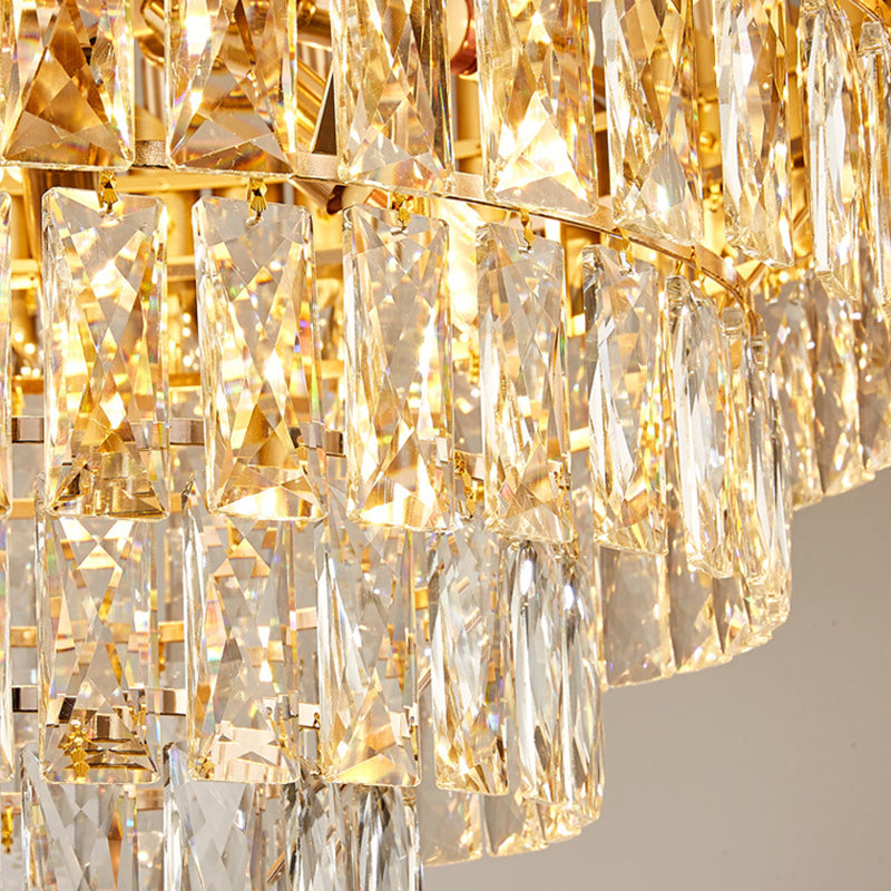 Modern Led Crystal Ceiling Pendant Light Chandelier Crystal Lights Luxury
