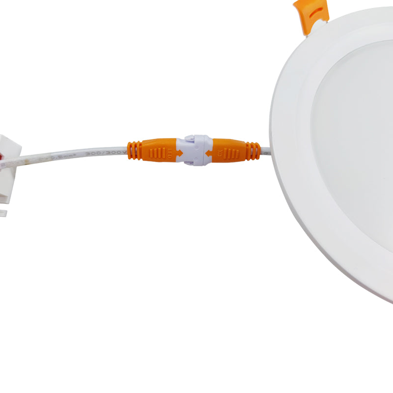 Round Led Indoor Lighting Recessed Mounted Slim Led Panel Light For Home Office Ceiling