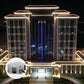 Cross Star Light 4 Ways 4 Beam Outdoor Wall Lights For Outdoor Project