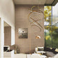 Manufacturer Custom Led Chandelier Ceiling Mounted Lighting Gold Circle Stainless Steel  Modern Led Chandelier Pendant Light
