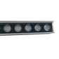 DC24V Aluminum Alloy Lamp Housing DMX512 RGB 24w Led Wall Washer