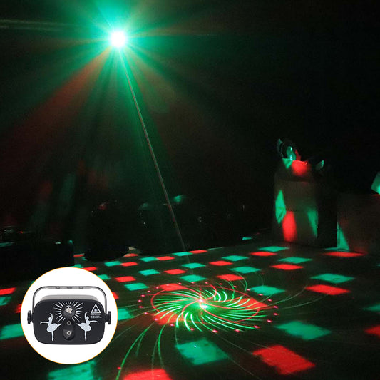 Dj Disco Lighting Effect Led Party Lights Mini USB Laser Light Projector For Sale For Wedding Birthday