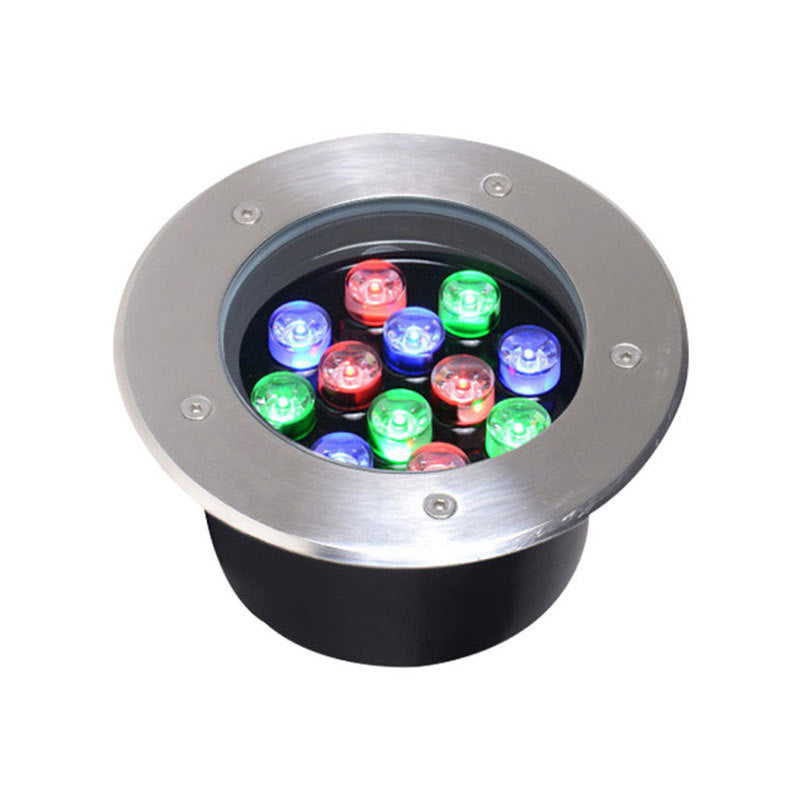 Recessed Drive Over Stair Pathway Underground Garden Rgb Led Buried Outdoor Led Underground Light